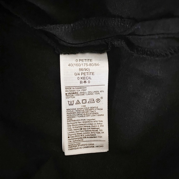 NWT GAP Linen Blend Summer Midi Dress - Picture 5 of 6